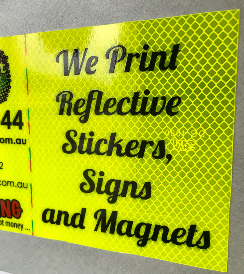 Reflective Sticker Manufacturer North Queensland